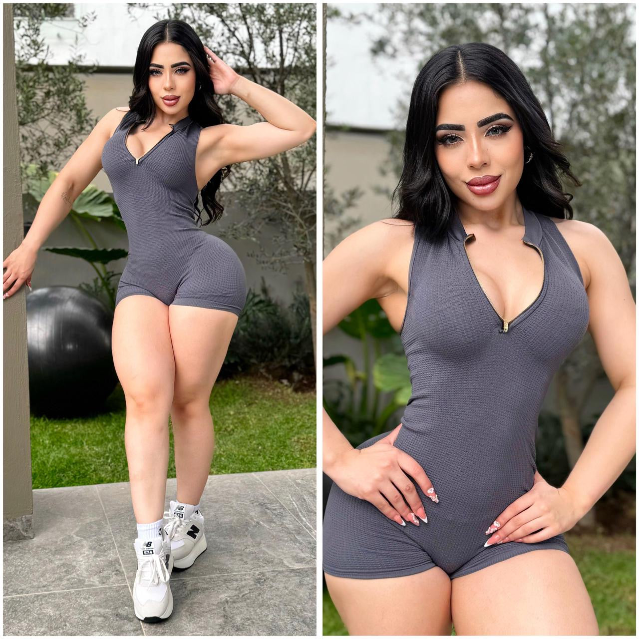 ZIP ICON ROMPER
